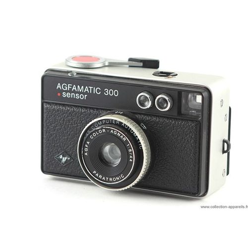 Agfa Agfamatic 300 sensor appareil photo argentic 1972 - haut de gamme objectif color agnar