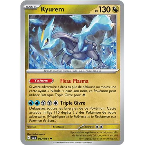 Carte Pokémon - Kyurem - 047/064 - Fable Nébuleuse
