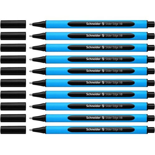 10 Stylos À Bille Slider Edge Xb - Noir - Schneider