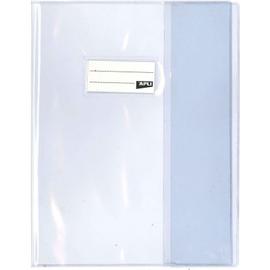 Protège-cahier grain-cuir petit format (17x22cm) - avec porte