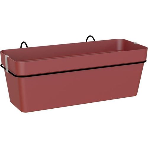 Artevasi - Kit Balcon Jardiniere Capri Re 50cm V2 Rouge Fonc? 50.2 X 28.5 X H20 Cm - 1.45l