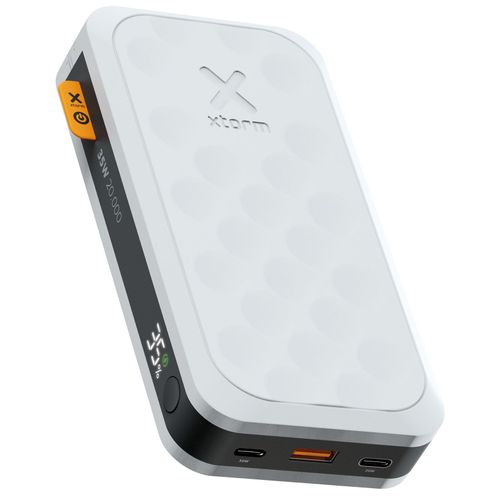 Batterie Externe 20000mah 35w 2x Usb-C + Usb-C Écran Led Compact Xtorm Blanc