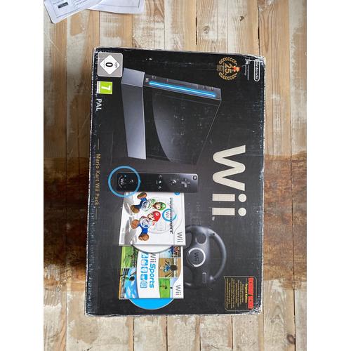 Bon plan console : Wii noire et jeu Wii Mario Kart pas cher à 109€ pour  Noël 2012