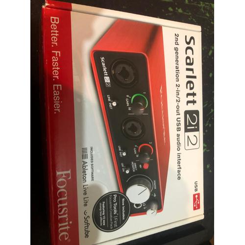 Focusrite Scarlett 2i2 2nd Gen