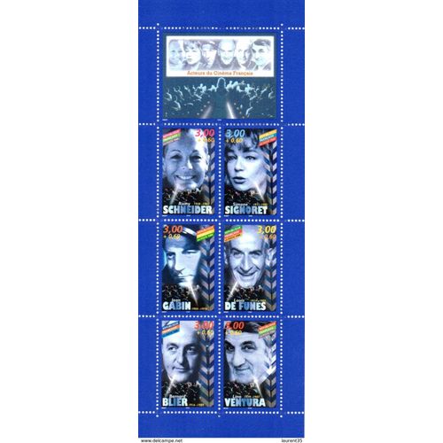France.Carnet Bc3193.Acteurs De Cinéma.Année 1998.Neuf Non Plié.