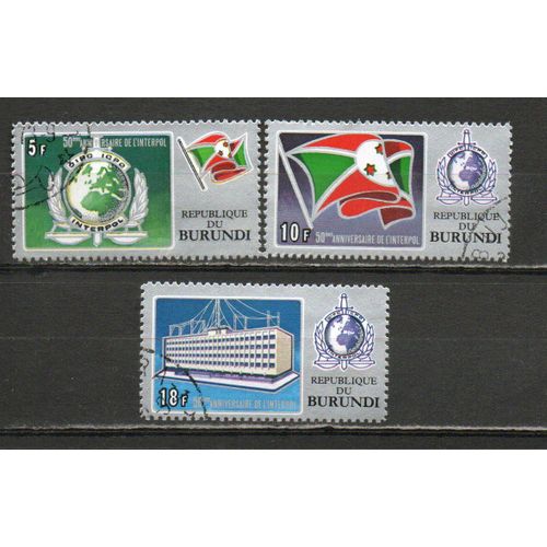 Timbres-Poste Du Burundi