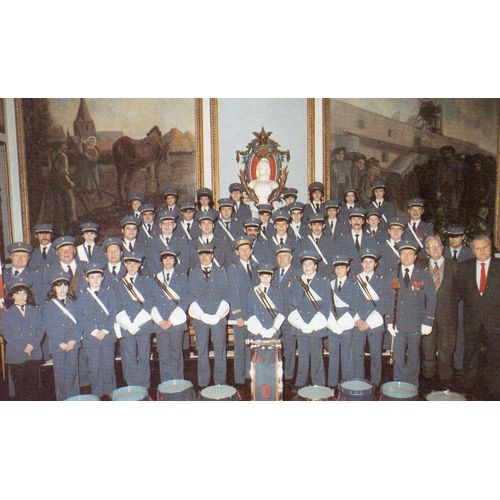 Carte Postale Xx Eme Siecle - Theme Musique - Harmonie Municipale - Ostricourt - 59 - Nord - Harmonie Municipale La Concorde
