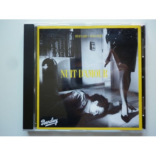 Bernard Lavilliers Cd Album Nuit D'amour Centreur Transparent Pressage Rare