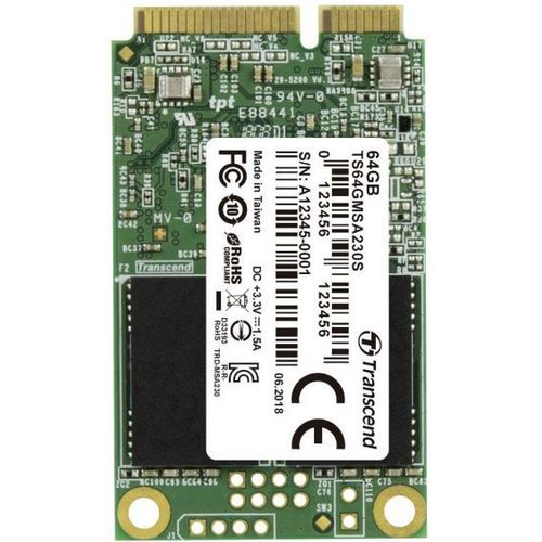 SSD mSATA Transcend 64 Go MSA230S