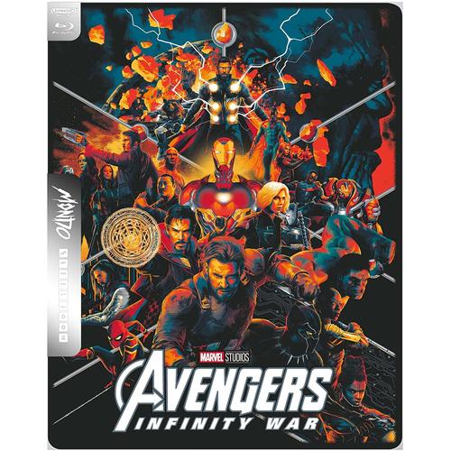 Avengers : Infinity War - Mondo Steelbook - 4k Ultra Hd + Blu-Ray