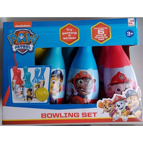 Pat Patrouille - Jeu De Quilles - Owling Set - 6 Quilles + 1 Balle