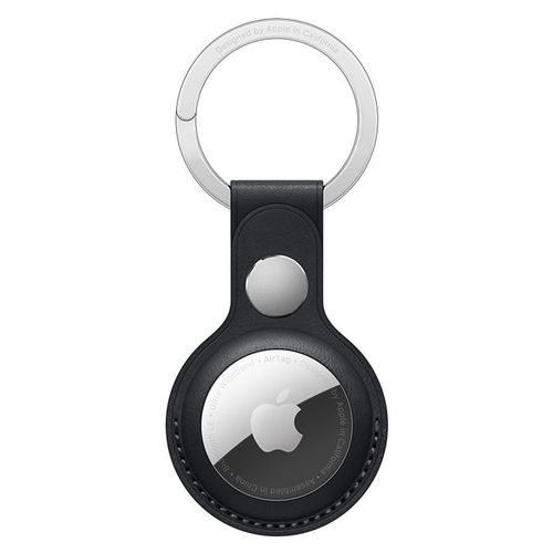 Tracker Bluetooth Apple Airtag Porte-Clés Cuir Midnight Blue