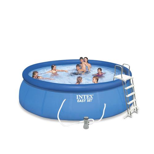 Piscine autoportante ronde avec pompe Easy Set - Diam. 457 x H. 122 cm