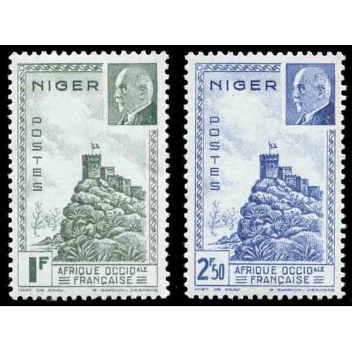 Timbre Collection Niger N° Yvert Et Tellier 93/94 Neuf Sans Charnière