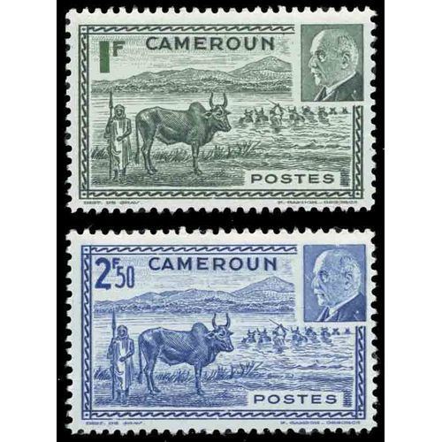 Timbre Collection Cameroun N° Yvert Et Tellier 200/201 Neuf Sans Charnière