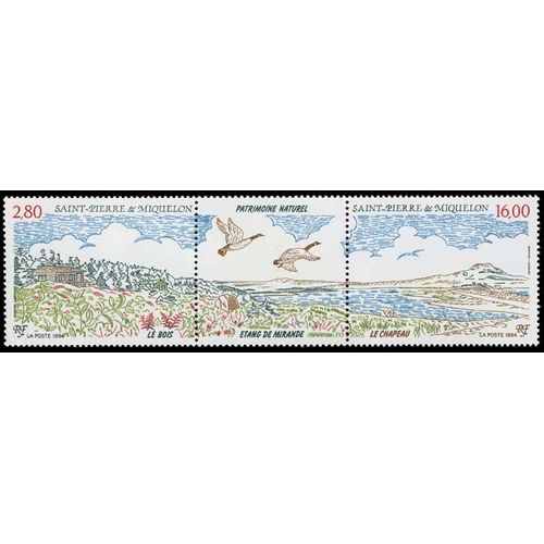 Timbre Collection St Pierre & Miquelon N° Yvert Et Tellier 604a Neuf Sans Charnière