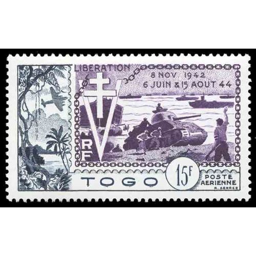 Timbre Collection Togo N° Yvert Et Tellier Pa 22 Neuf Sans Charnière