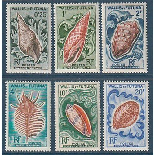 Timbre Collection Wallis Et Futuna N° Yvert Et Tellier 162/167 Neuf Sans Charnière