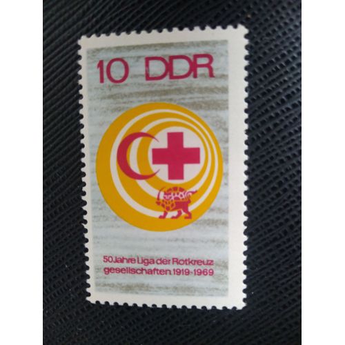 Timbre Allemagne / Rda Yt 1158 Croix Rouge 1969 ( 080306 )