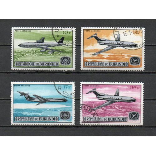 Timbres De Poste Aérienne Du Burundi