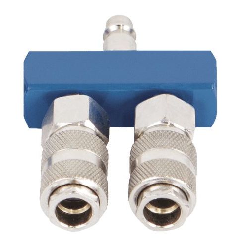 Distributeur pneumatique raccord rapide 2 voies SCHEPPACH - 7906100722