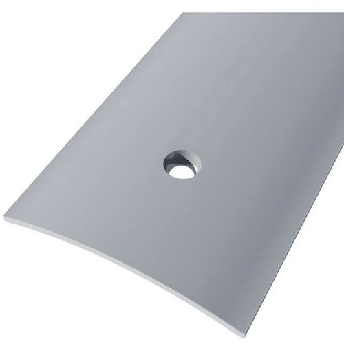 Seuil demi-bombé pré percé L.83cm x larg.30mm ELTON Inox mat - EB01001083