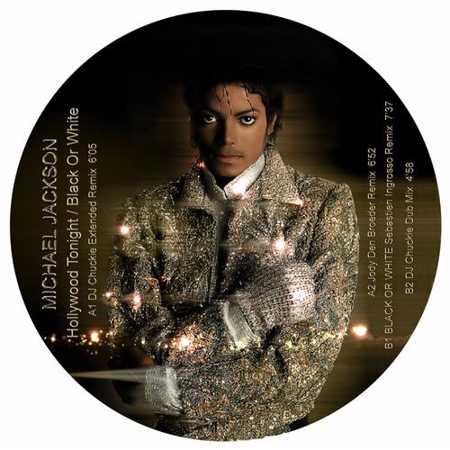 Michael Jackson ¿ Hollywood Tonight / Black Or White - Hollywood 21 -Picture Disc - Disque Vinyle - Records - Limited Edition 240 Gr - House Music - 2011