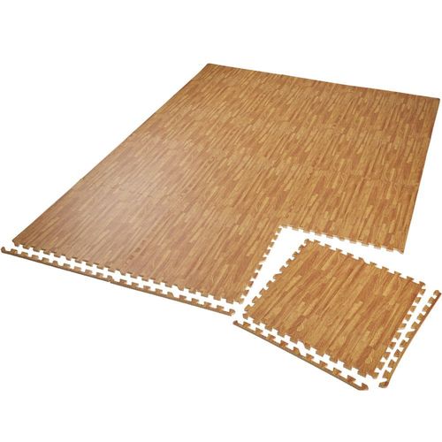 Ensemble De 12 Dalles Carrées Eva Tapis De Sol Sport Imprimé Bois Helloshop26 08_0000433