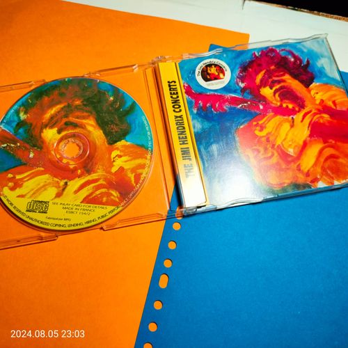 Jimi Hendrix ‎– The Jimi Hendrix Concerts. Cd