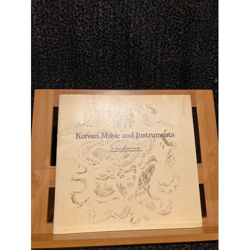 Dr. Bang-Song Song Korean Music & Instruments National Classical Music Institute