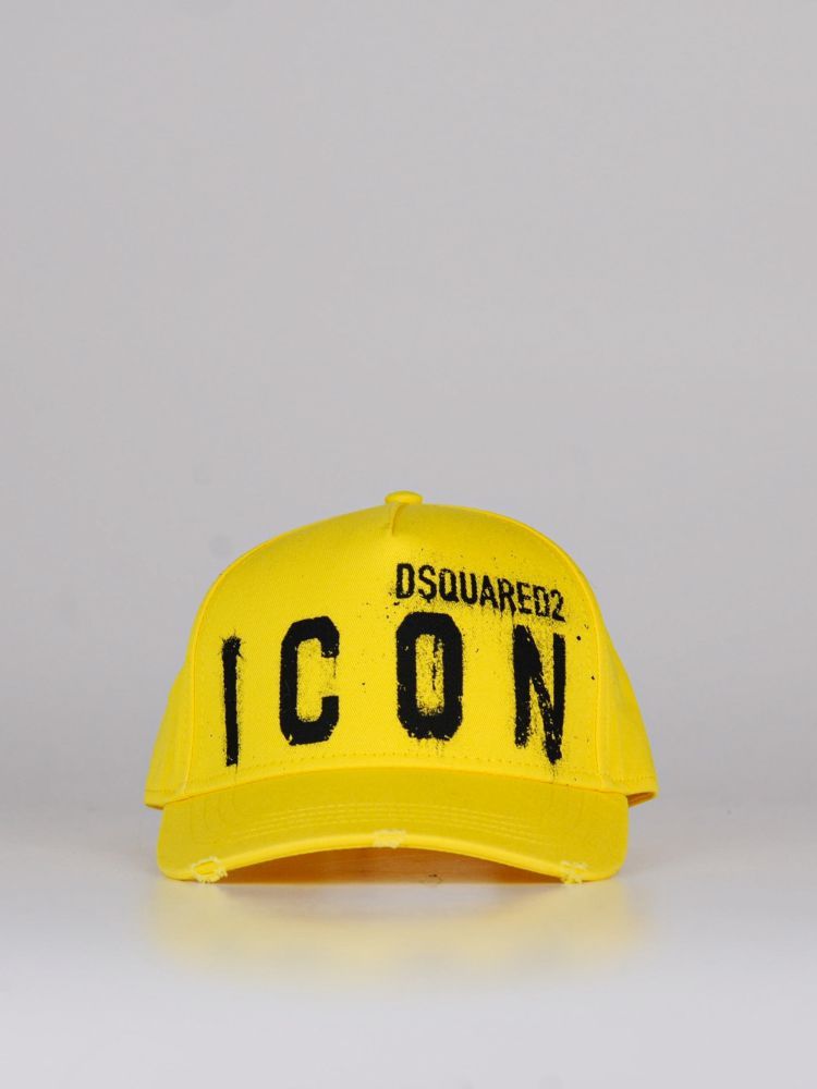 casquette dsquared2 jaune