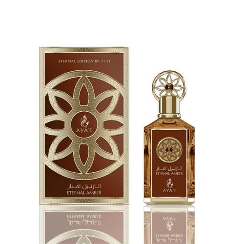 Eau De Parfum Eternal Amber De Ayat Perfumes ? 100 Ml ? Homme - Epices, Cédre, Bois De Guaic, Lavande, Romarin, Bergamote, Musc 