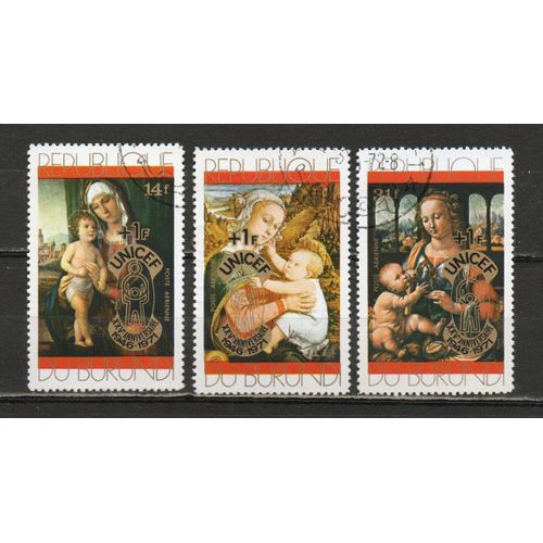 Timbres De Poste Aérienne Du Burundi