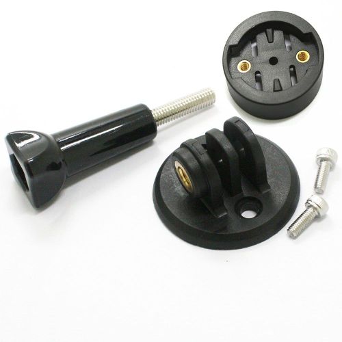 Support D'adaptateur Fixe De Base D'odomètre D'ordinateur De Vélo, Pour Connecteur Garmin Edge-Gopro, Accessoires De Cyclisme