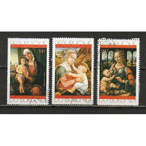 Timbres De Poste Aérienne Du Burundi