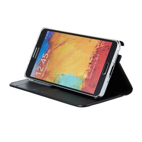 Etui Folio Anymode Stand Video Noir Dads000kbk Pour Samsung Galaxy Note 3 N9000