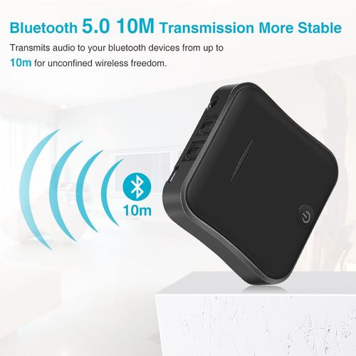 Transmetteur récepteur bluetooth 5.0 à musique et audio pour tv et pc, avec adaptateur usb, sans fil, 3,5 mm, csr8675 aptx hd ll bt, jack spdif rca