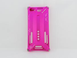 Coque Alumunium Transformers Couleur Rose Pour Iphone 5 Et 5s
