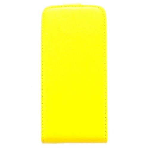 Housse Etui Coque Rabat Flip Clapet Pour Apple Iphone 5c Jaune