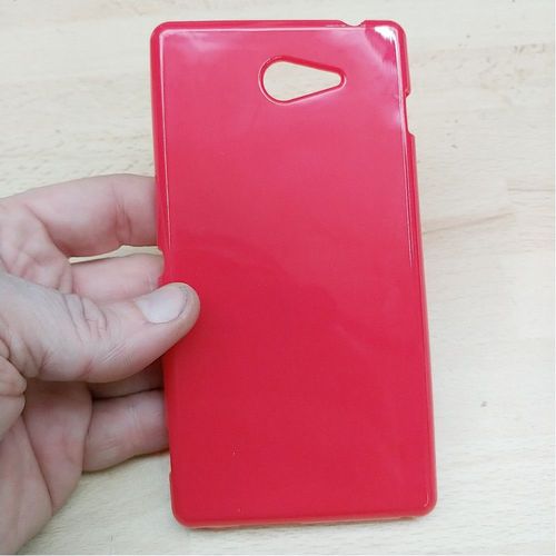 Coque Tpu Pour Sony Xperia M2 Rouge