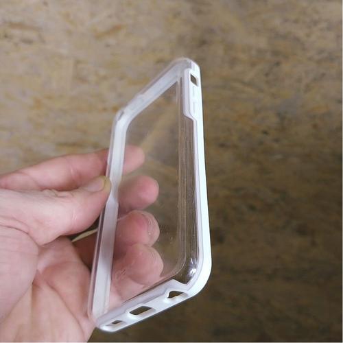 Coque De Marque Case It Pour Iphone 5c De Couleur Blanc Transparent