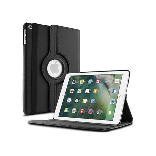 Housse Etui Coque Support Rotatif 360° Pour Ipad 2018 6eme Generation 9.7 Noir