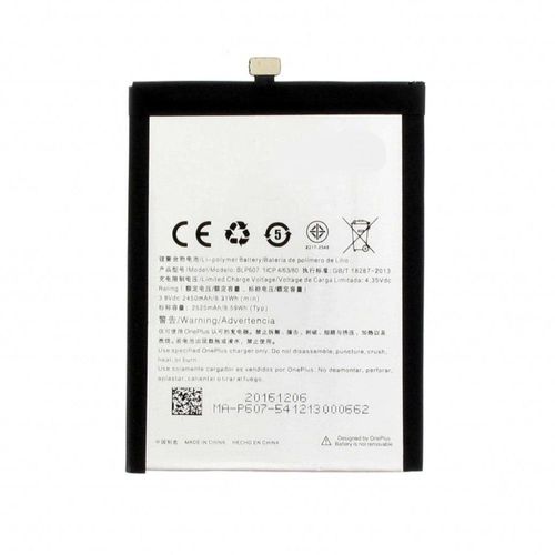 Batterie De Remplacement Neuve Pour One Plus X Blp607