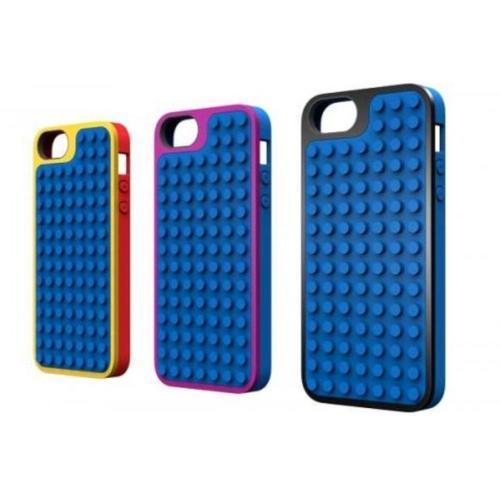 Coque Belkin Lego Pour Iphone 5 5s Se Ancienne Generation De Couleur Bleu Jaune