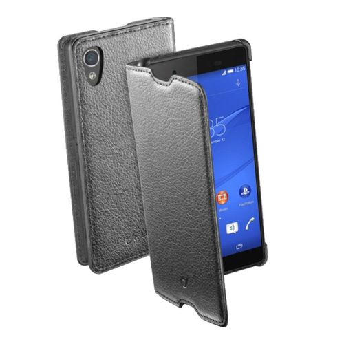 Etui Rabat Cellularline Pour Sony Xperia Z3 Plus Et Z4 Noir