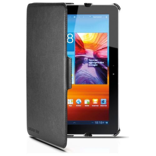 Etui Cellular Line Pour Samsung P7500 Galaxy Tab 10.1 Noir