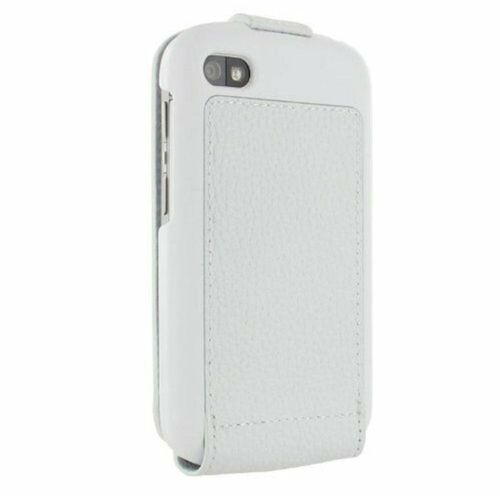 Blackberry Etui Flip Shell Pour Q10 Blanc