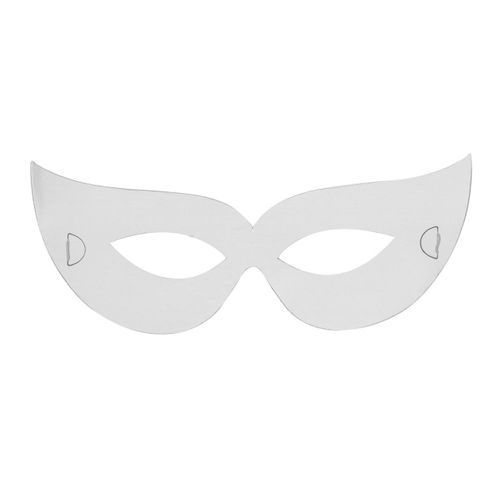 Sachet De 6 Masques Plats Carton - Loup 250g/M2