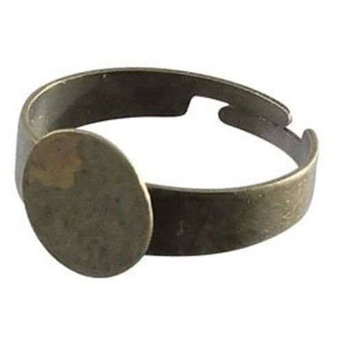 1 Bague Plateau Bronze