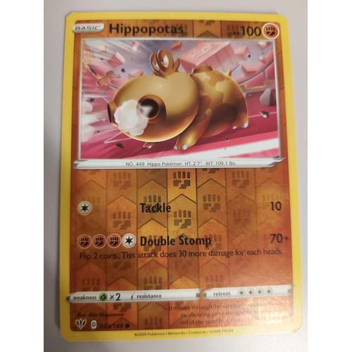 Hippopotas - Version Anglaise - Reverse - 093/189